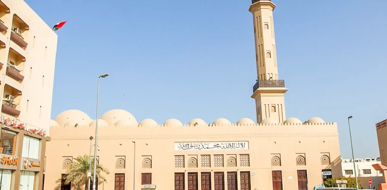 Beautiful Mosque in Dubai 9 Grand Mosque in Bur Dubai showcasing its Iranian-style